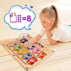 Magnetix | Tablero Magnético de Conteo y Colores - Magnolia Chile