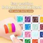 Kit de Pintura para Dedos Sin Desorden | 30 Tarjetas + 12 Colores - Magnolia Chile