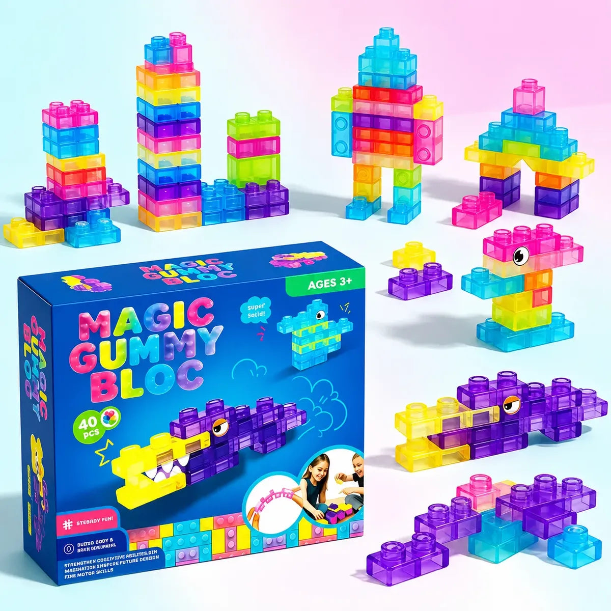 Magic Gummy Blocks